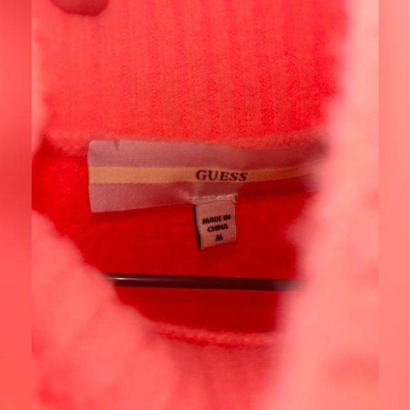 GUESS Bubble Gum Pink Sweater - Picture 2 of 3
